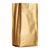 Sac à café avec valve de protection d'arômes, or 245 x 100 mm