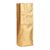 Sachets à soufflet avec valve de protection d’arômes, or 280 x 80 mm 