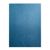 Couverture de reliure A4, cuir bleu 