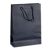 Pochette cadeau, brillante bleu foncé  | 26 x 36 x 10 cm 