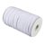 Élastique plat 8 mm blanc 
