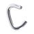 Agrafes annelées, acier zingué pour cordes de ⌀ 4 - 5 mm 