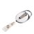 Porte-badges enrouleur avec clip de ceinture blanc 