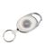 Porte-clés extensible blanc|transparent 