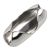 Fermoirs pour chaînes à boules 4 mm | argent 