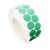 Pastilles adhésives en tissu, vert 30 mm | 2.500 STK