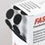 Pastilles auto-agrippantes en boîte distributrice, 230 sets, 20 mm, adhésives null | null