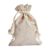 Sachets aspect lin, petit côté ouvert, naturel, paquet de 10 unités, 130 x 180 mm 