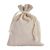 Sachets aspect lin, petit côté ouvert, naturel, paquet de 5 unités, 180 x 240 mm 