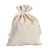 Sachets aspect lin, petit côté ouvert, naturel, paquet de 3 unités, 220 x 300 mm 