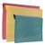 Pochettes d'identification pour rehausse-palette en bois, avec pli de serrage A4  | bleu 