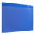 Pochettes d'identification avec trous de suspension bleu  | grand côté  | A5 148 x 210 mm 