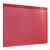 Pochettes d'identification avec trous de suspension rouge  | grand côté  | A4 210 x 297 mm 