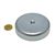 Aimants en pot en ferrite avec filetage intérieur 80 mm | M10  | 18 mm