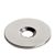 Pastille métallique avec perçage et abaissement 23 mm