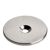 Pastille métallique avec perçage et abaissement 42 mm
