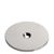 Pastille métallique avec perçage et abaissement 62 mm
