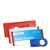 Porte-badges FORUM, magnétique 75 x 32 mm  | rouge 