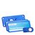 Porte-badges TEAM, magnétique 75 x 27 mm  | bleu foncé 