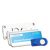 Porte-badges TEAM, magnétique 75 x 27 mm  | argent 