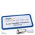 Porte-badges avec clip Office Clip de suspension | null | 75 x 37 mm