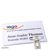 Porte-badges avec pince public 85 x 54 mm 