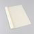 Chemise à œillets A4, carton lin, 10 feuilles, blanc brut  | 1 mm