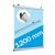 Profil porte-poster, aluminium, pliable 1.200 mm