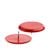 Punaises, ø = 30 mm rouge  | 100 unités emballées en vrac dans un sachet 