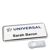 Badge nominatif Icon® « Quick Print » chrome  | smag® aimant 