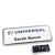 Badge nominatif Icon® « Quick Print » chrome  | Aimant smag®, extra fort 