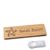 Badge nominatif en bois, timberline® «complete-engraved» 76,3 x 25,5 mm  | smag® aimant 