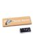 Badge nominatif en bois, timberline® "complete-print 76,3 x 25 mm  | Aimant smag®, extra fort 