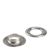 Œillets en acier inoxydable, auto-perforants Œillets ronds #3 (⌀ 11,3 mm)