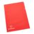 Chemises en coin pour format A4,, sérigraphie PP  | rouge  | 120 µm | nervuré  | 1 couleur  | Sérigraphie 