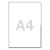 Chemises en coin pour format A4, transparent 150 µm | null