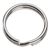 Anneaux pour porte-clé, nickelée 24 mm