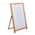Chevalet d’affichage ROOT avec tableau blanc, bois de pin 90 x 53 cm 