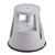Tabouret roulant, en plastique, 2 marches null