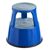 Tabouret roulant, en métal, 2 marches null