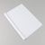 Chemises à reliure thermiques A4, carton brillant, 60 feuilles, blanc 6 mm