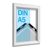 Cadre clic-clac A5 standard argent  | 25 mm | En onglet 