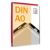 Cadre clic-clac pour vitrine, aluminium, A0 null
