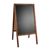 Stop-trottoir en bois WOOD-STOP Lite L, tableau 53 x 80 aspect bois 