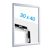Cadre clic-clac en aluminium pour affiches 300 x 400 mm