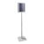 Présentoir sur pied CLASSIC A4 double face avec cadre clic clac, argent null