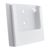 Porte-brochures mural, polystyrène, transparent PTXD, 1 x null | A5