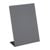 Ardoise de table en forme de L, noire portrait | A6