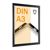 Cadre clic-clac ignifuge A3 avec certificat de classement au feu B-s1, d0 null | null