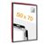 Cadre clic-clac pour vitrine B2 null